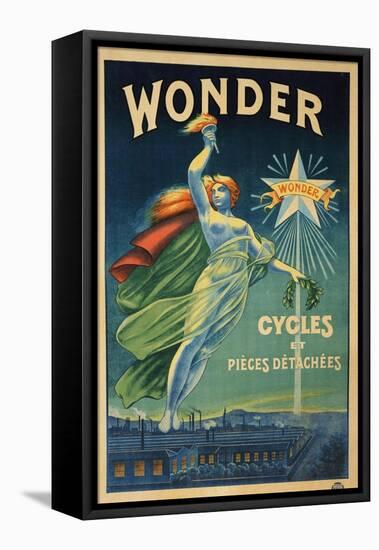 Wonder, Cycles et Pieces Detachees, circa 1910-null-Framed Stretched Canvas