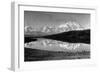 Wonder Lake, Alaska - View of Mount McKinley from the Lake-Lantern Press-Framed Art Print