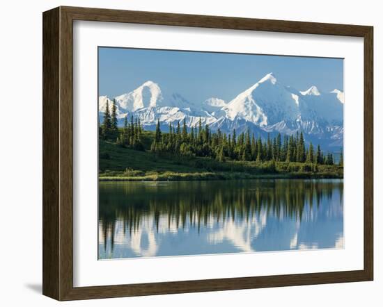 Wonder Lake, Denali National Park, Alaska-Howard Newcomb-Framed Photographic Print