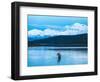 Wonder Lake in Denali National Park, Alaska.-Howard Newcomb-Framed Photographic Print