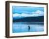 Wonder Lake in Denali National Park, Alaska.-Howard Newcomb-Framed Photographic Print