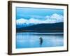 Wonder Lake in Denali National Park, Alaska.-Howard Newcomb-Framed Photographic Print