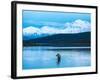 Wonder Lake in Denali National Park, Alaska.-Howard Newcomb-Framed Photographic Print