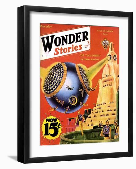 Wonder Stories, 1932, USA-null-Framed Giclee Print