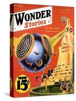 Wonder Stories, 1932, USA-null-Stretched Canvas