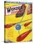 Wonder Stories, 3, 1932-Frank R Paul-Stretched Canvas