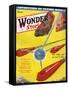 Wonder Stories, 3, 1932-Frank R Paul-Framed Stretched Canvas