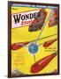 Wonder Stories, 3, 1932-Frank R Paul-Framed Art Print