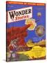 Wonder Stories, Guns-Frank R Paul-Stretched Canvas