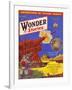 Wonder Stories, Guns-Frank R Paul-Framed Art Print