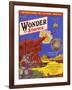 Wonder Stories, Guns-Frank R Paul-Framed Art Print