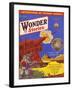 Wonder Stories, Guns-Frank R Paul-Framed Art Print