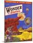 Wonder Stories, Guns-Frank R Paul-Mounted Art Print