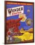 Wonder Stories, Guns-Frank R Paul-Framed Art Print