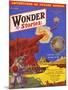 Wonder Stories, Guns-Frank R Paul-Mounted Art Print