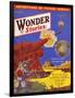 Wonder Stories, Guns-Frank R Paul-Framed Art Print