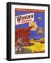 Wonder Stories, Guns-Frank R Paul-Framed Art Print