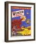 Wonder Stories, Guns-Frank R Paul-Framed Art Print