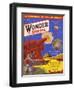 Wonder Stories, Guns-Frank R Paul-Framed Art Print