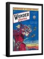 Wonder Stories-null-Framed Art Print