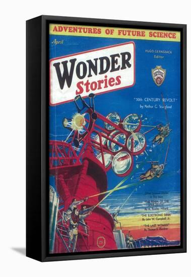 Wonder Stories-null-Framed Stretched Canvas