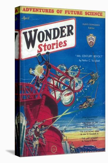 Wonder Stories-null-Stretched Canvas
