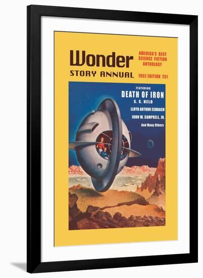 Wonder Story Annual: Mobile Sphere Explorers-null-Framed Art Print