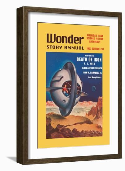 Wonder Story Annual: Mobile Sphere Explorers-null-Framed Art Print