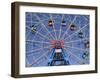 Wonder Wheel, Coney Island, Brooklyn, New York City, United States of America, North America-Wendy Connett-Framed Photographic Print