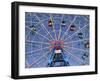 Wonder Wheel, Coney Island, Brooklyn, New York City, United States of America, North America-Wendy Connett-Framed Photographic Print