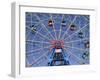 Wonder Wheel, Coney Island, Brooklyn, New York City, United States of America, North America-Wendy Connett-Framed Photographic Print