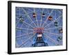 Wonder Wheel, Coney Island, Brooklyn, New York City, United States of America, North America-Wendy Connett-Framed Photographic Print