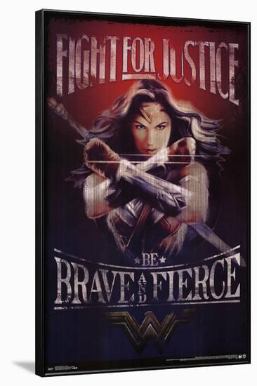 Wonder Woman- Justice-null-Framed Poster