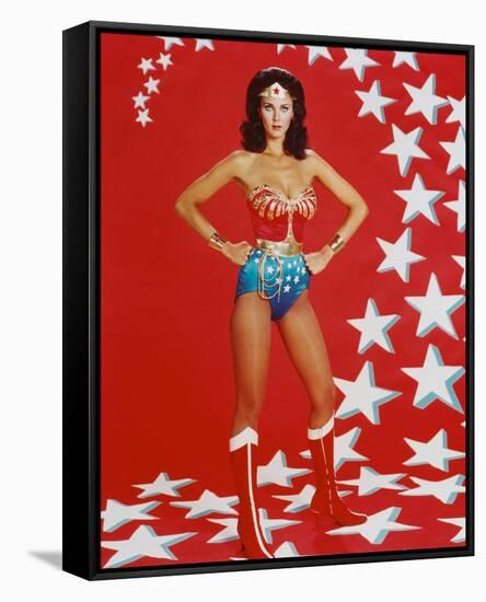 Wonder Woman - Lynda Carter-null-Framed Stretched Canvas