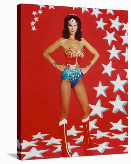 Wonder Woman - Lynda Carter-null-Stretched Canvas