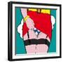 Wonder Woman Sexy-Mark Ashkenazi-Framed Giclee Print