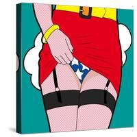 Wonder Woman Sexy-Mark Ashkenazi-Stretched Canvas