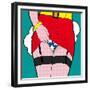 Wonder Woman Sexy-Mark Ashkenazi-Framed Giclee Print