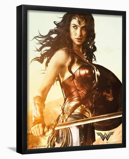 Wonder Woman Sword-null-Framed Poster