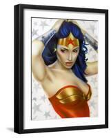 Wonder Woman-Shen-Framed Art Print