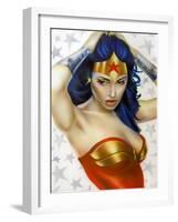 Wonder Woman-Shen-Framed Art Print