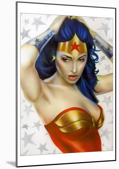 Wonder Woman-Shen-Mounted Art Print