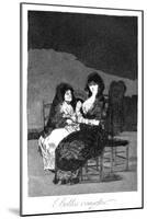 Wonderful Advice, 1799-Francisco de Goya-Mounted Giclee Print