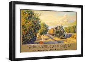 Wonderful Califonia-Kerne Erickson-Framed Art Print