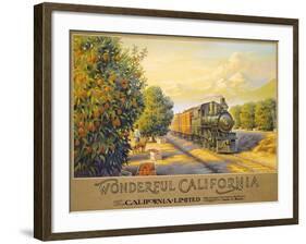 Wonderful Califonia-Kerne Erickson-Framed Art Print