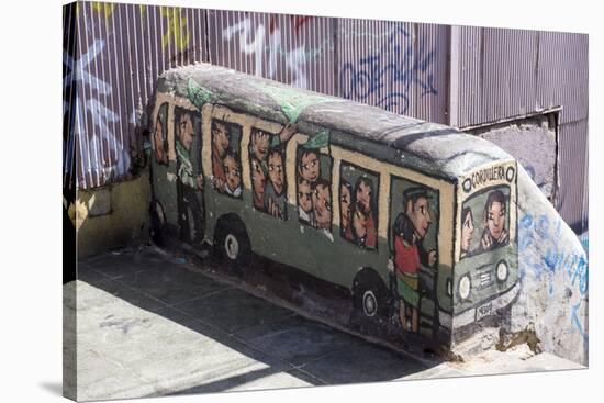 Wonderful Graffiti, Valparaiso, Chile-Peter Groenendijk-Stretched Canvas