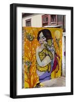 Wonderful Graffiti, Valparaiso, Chile-Peter Groenendijk-Framed Photographic Print