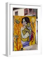 Wonderful Graffiti, Valparaiso, Chile-Peter Groenendijk-Framed Photographic Print