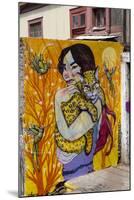 Wonderful Graffiti, Valparaiso, Chile-Peter Groenendijk-Mounted Photographic Print