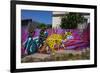 Wonderful Graffiti, Valparaiso, Chile-Peter Groenendijk-Framed Photographic Print